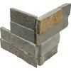 Msi Sedona Grey Splitface Ledger Corner SAMPLE Natural Quartzite Wall Tile ZOR-PNL-0065-SAM